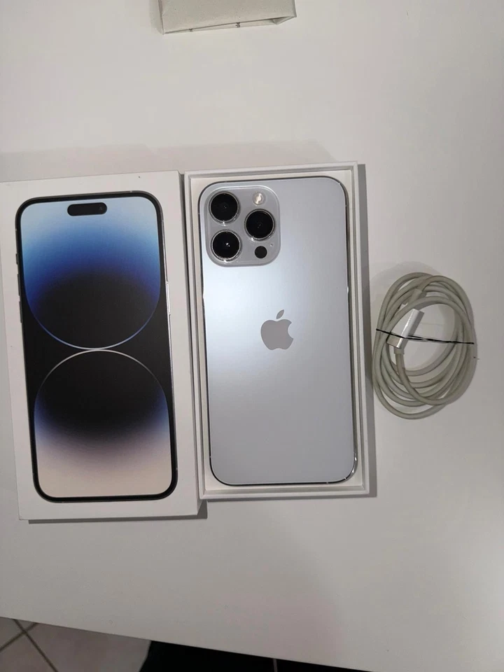Apple iPhone 14 Pro Max - 128GB - Argento (TIM) - Immagine 1 di 2