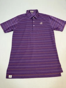 Peter Millar Poloshirt Sommer Comfort Herren Large Lila Monogrammiert "R" - Bild 1 von 11