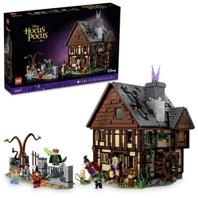 LEGO Ideas: Disney Hocus Pocus: The Sanderson Sisters' Cottage (21341) CAJA DAÑADA Foto 1 de 4