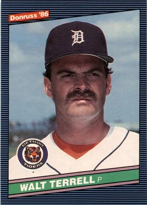 1986 Leaf #123 Walt Terrell - Image 1 of 2