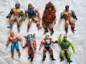 He-man Masters of the Universe Figuren He Man 8 Stück Vintage 80er JAHRE - Bild 1 von 19