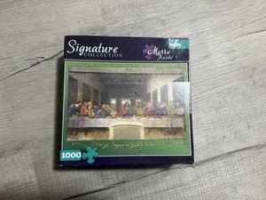 Buffalo Games Signature Collection Puzzle ~ The Last Supper by Da Vinci 1000 pcs - Picture 1 of 9