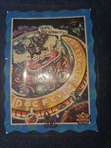 RARE Blue Oddbodz "HOT" card no 60 DOC FEVER'S SPACE LAB - Picture 1 of 2