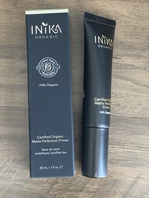INIKA Organic Pure Perfection Primer 30ml Full Size Vegan NIB RRP£42 - Image 1 of 4