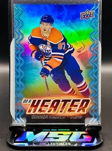 2024-25 UD Serie 2 Connor McDavid En Un Calentador #OH-12 Engrasadores Inserto - Imagen 1 de 2