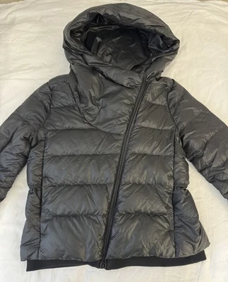 Nike Sportswear Chaqueta Corta Rellena de Plumón Cremallera Asimétrica Negra Talla L Foto 1 de 4