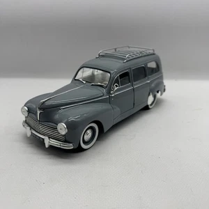 Peugeot 203 Model Car Gray - Solido - Scale 1:18 - Picture 1 of 6