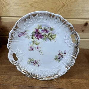 Vintage Golden Era China made in Germany mid-1800s~serving plate - Picture 1 of 8
