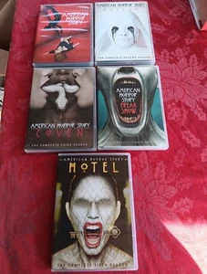 American Horror Story: Seasons 1 Thru 5 DVD Sets - Picture 1 of 2