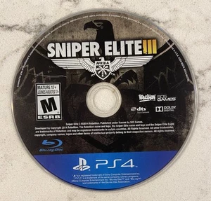 PlayStation 4 Sniper Elite III *DISC ONLY* - Picture 1 of 2
