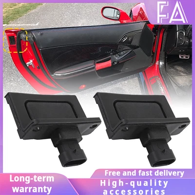 Exterior Door Release Switch Pad Set  For 2005-2013 C6 Corvette GM Foto 1 de 4
