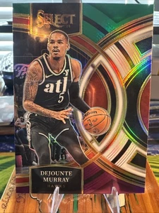 2023-24 Select Tri-Color Premier Prizm #174 DeJounte Murray Atlanta Hawks - Picture 1 of 2