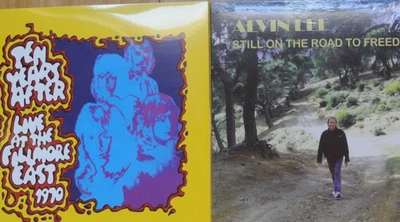 TEN YEARS AFTER Live At Fillmore East'70 3-LP Set + ALVIN LEE Still On The Rd LP - Image 1 of 3