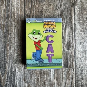 NEW/Complete - LeapFrog Leap Reader Interactive Flashcards-Talking Words Factory - Picture 1 of 3