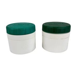 Set of 2 Thermos Insulated Jars Screw On Lids #1155 - Picture 1 of 11