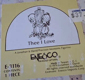 Precious Moments Thee I Love E-3116 - Bild 1 von 6