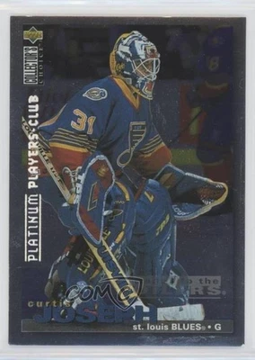 1995-96 Upper Deck Collector's Choice Platinum Player's Club Curtis Joseph #291 - Image 1 of 2