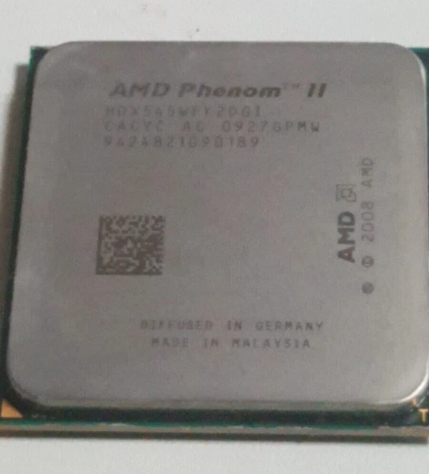 AMD Phenom II X2 545 3 GHz HDX545WFK2DGI 667 MHz CPU Processor AM3 - Immagine 1 di 1