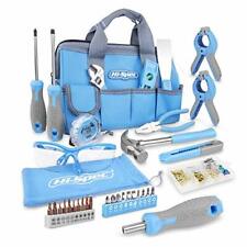 Hi-Spec 35 Piece Blue Home DIY Tool Kit & Safety Glasses with 100 Piece 