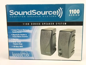 Manhattan SoundSource Speaker System 1100 Series, 160w Black Color - Picture 1 of 3