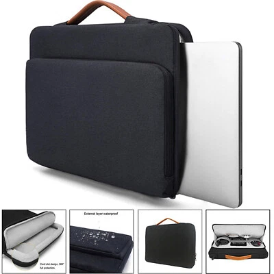 Para Apple MacBook Air Pro 13" Capa de Transporte Laptop Bolsa Bolsa Bolsa Nova - Imagem 1 de 4