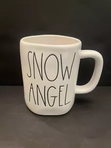 NEW Rae Dunn SNOW ANGEL MUG LL White ONLINE Exclusive Christmas 2020 Ceramic - Picture 1 of 1