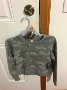 BRAND NEW GIRL'S SIZE 6-6X ACTIV8 FLEECE CAMO PULLOVER SWEATSHIRT - Picture 1 of 4