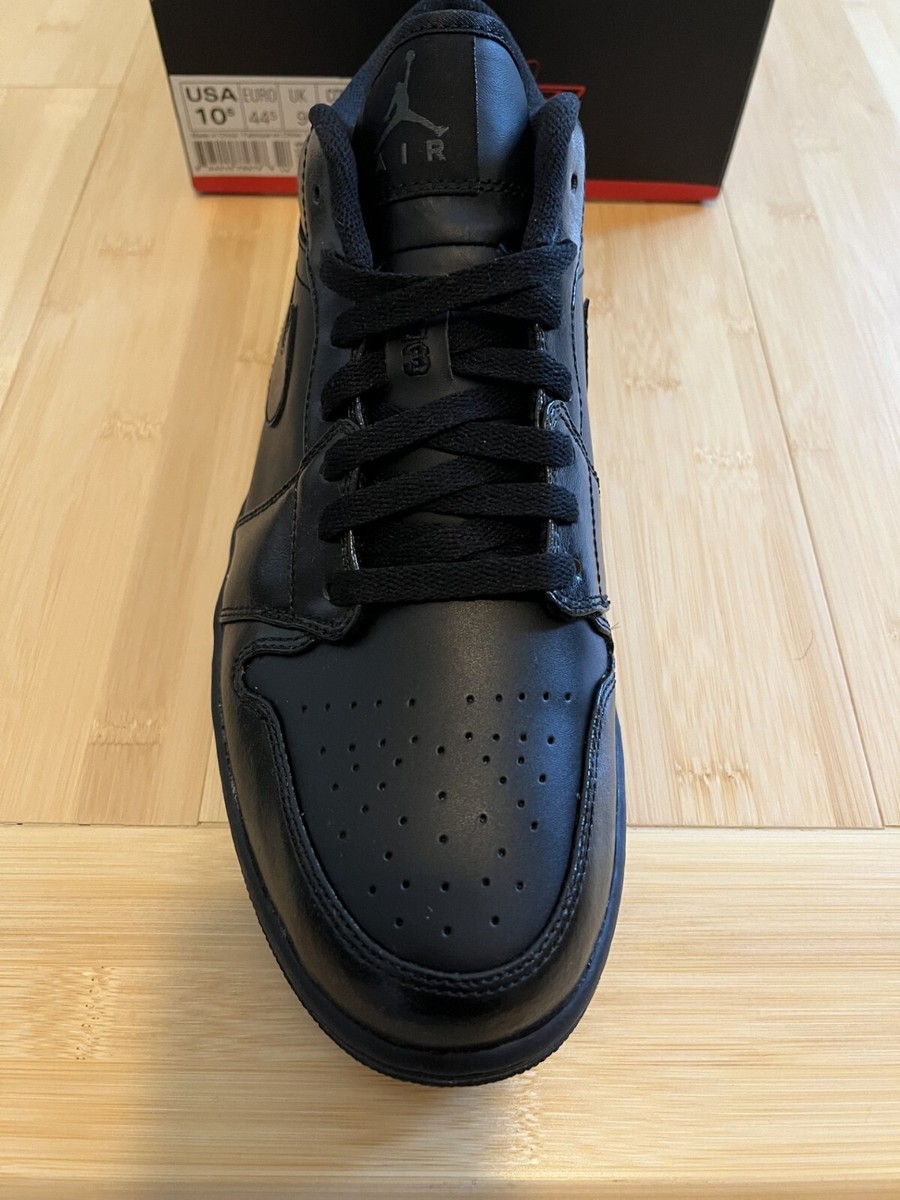 Jordan 1 Low Triple Black - 553558-010 for Sale Jordan 1 Low Triple Black - 553558-010 for Sale