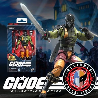 Figura de acción Hasbro Cobra IG DARKLON 2025 GI Joe Classified Series 155 escala 6" Foto 1 de 4
