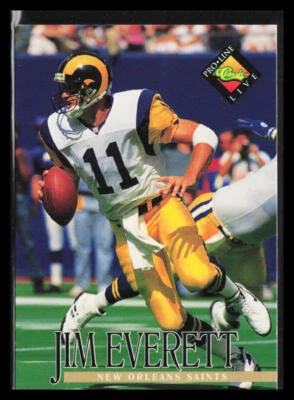 1994 Pro Line Live Jim Everett #99 - Image 1 of 2