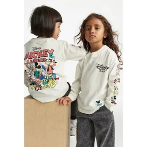 Neu mit Etikett H&M Disney 100 Kleinkind Shirt Mickey and Friends 3T/4T - Bild 1 von 1