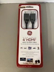 Cable GE Alta Velocidad 4 pies HDMI a HDMI - Imagen 1 de 4