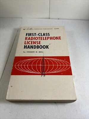 First-Class Radiotelephone License Handbook, by Edward M Noll (1967) - Image 1 of 4