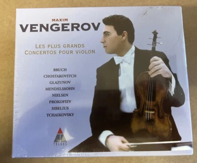 Maxim Vengerov Les Plus Grand Concertos 4 CD Box New - Изображение 1 из 2