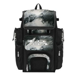 Boombah Superpack Zaino Baseball/Softball, Borsa Attrezzatura Giocatori/Bat Pack, Ghiacciaio - Foto 1 di 12