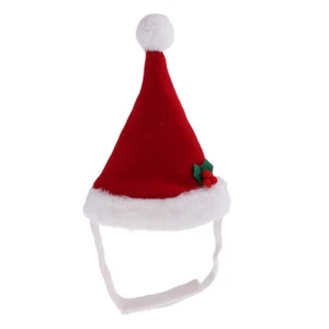 Weihnachtsmütze Nikolausmütze für Katze Hund Hündchen - Bild 1 von 12