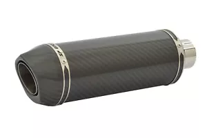 Scarico Kawasaki ZX6R SP Diabolus fibra di carbonio Stubby Carbon Outlet 2009-2018 - Foto 1 di 9