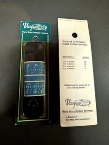 45" Vasque by Red Wing Shoes Flat Hiking Boot Laces Navy Blue Vintage Skywalk - Picture 1 of 2