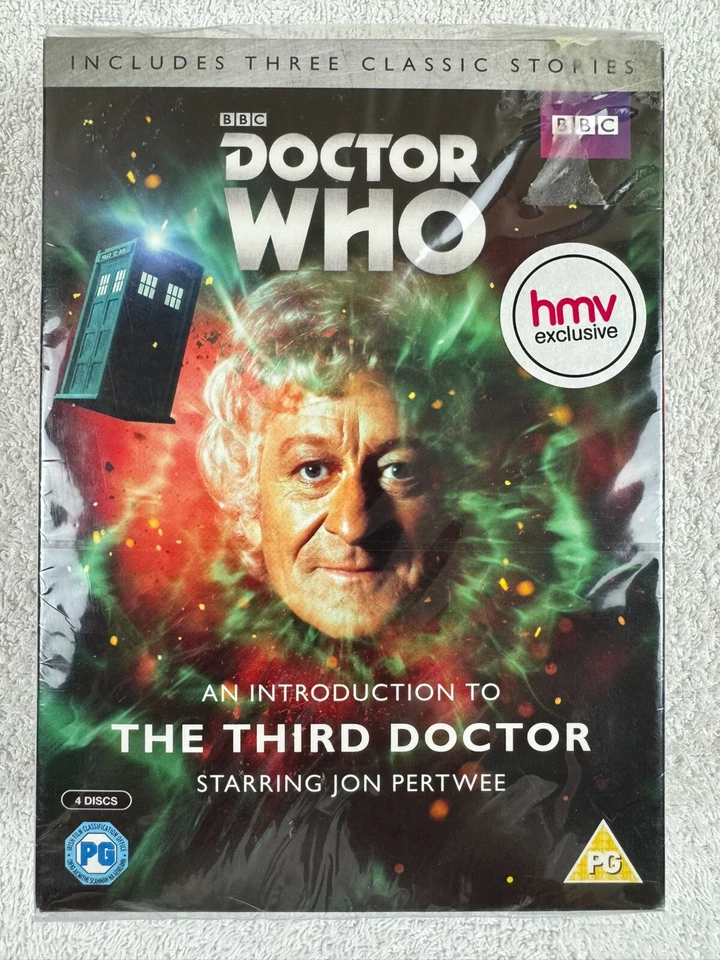 Dr Who - an Introduction to The 3rd Doctor (jon Pertwee) UK Reg2 BOXSET DVD