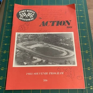 Port Royal Speedway Souvenir Program 1983 Sprint Car Dirt action track - Picture 1 of 3