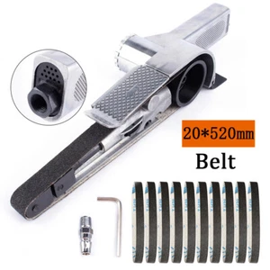 Lijadora de cinturón de aire 20 mm 520 mm pulido de lijado surtido vehículo automóvil herramientas neumáticas - Imagen 1 de 7