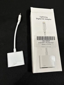 Lightening Digital AV Adapter NEW - Zdjęcie 1 z 1