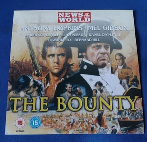 THE BOUNTY (1984) DVD * MEL GIBSON ANTHONY HOPKINS * NEWS OF THE WORLD PROMO * - Picture 1 of 3