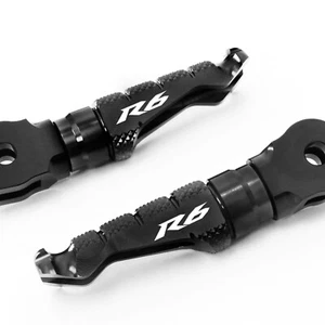 R-FIGHT CNC Replacement Rider Front Foot Pegs Kit For Yamaha YZF R6 17-19 18 - Picture 1 of 9