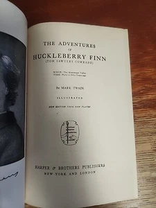 Die Abenteuer des Huckleberry Finn von Mark Twain 1912 Harper Brothers Hardcover - Bild 1 von 14