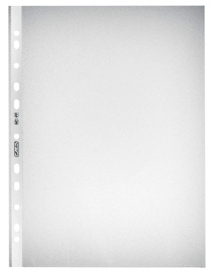 Herlitz Prospekthülle DIN A4 Genarbt 0 055 Mm