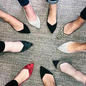 Pointed Toe Environmental Women's Flats Shoes Variety Colors Summer Style New