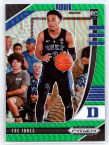 Tre Jones 2020 Panini Prizm Draft Picks Collegiate Rookie Green #77 - Picture 1 of 2
