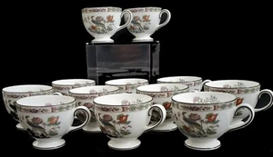 MADERA DE CUÑA ~ GRÚA CUTANI ~ Forma ligera ~ Taza de té de café con patas - Imagen 1 de 11