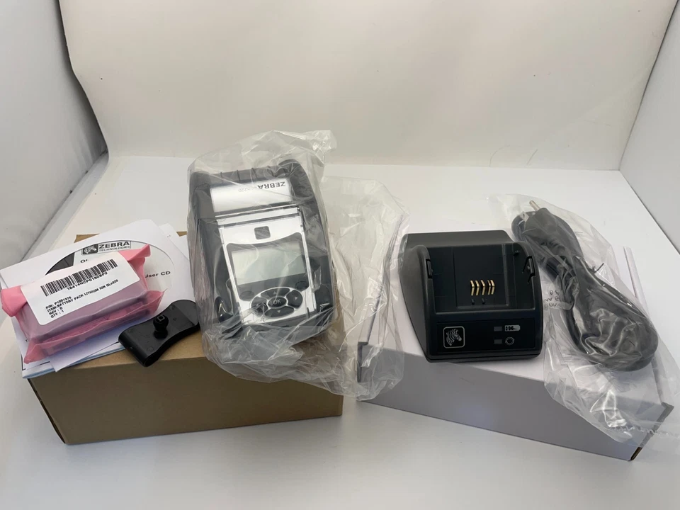 Zebra QLn220 Direct Thermal Label BT Printer QN2-AUCA0M00-00 w/ Charge Dock KIT - Image 1 of 4